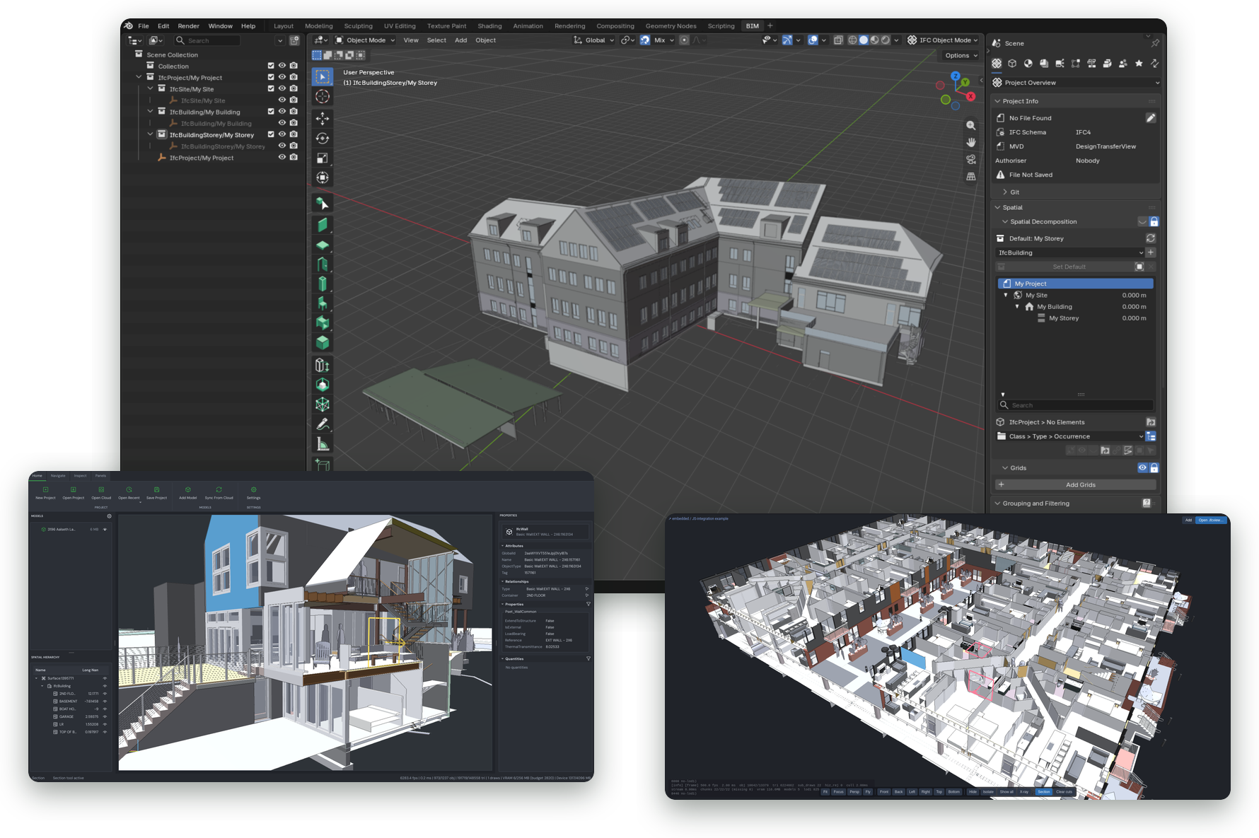 Bonsai Studio, Bonsai Viewer, and Bonsai Web